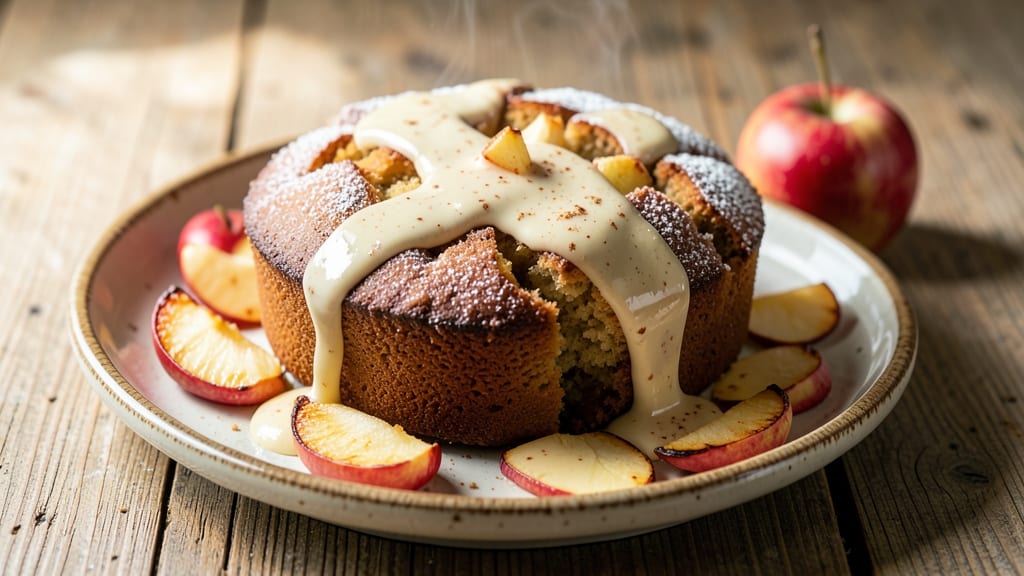 Apple Cake With Buttermilk Sauce Recipe: Moist Crumb and Tangy Drizzle Pairing
