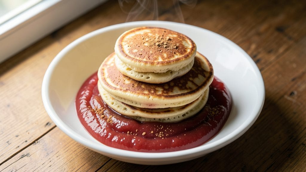 Apple Sauce Pancakes Recipe: Warm Spice Swirls in Every Fluffy Bite