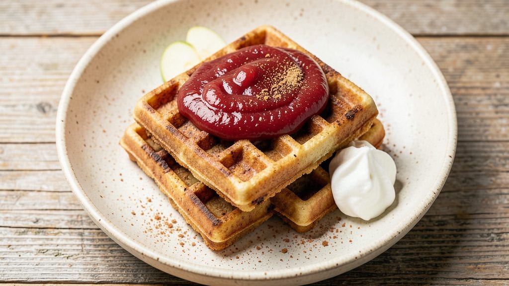 Apple Sauce Waffle Recipe: Cinnamon-Spiced Crunch and Warm Fillings