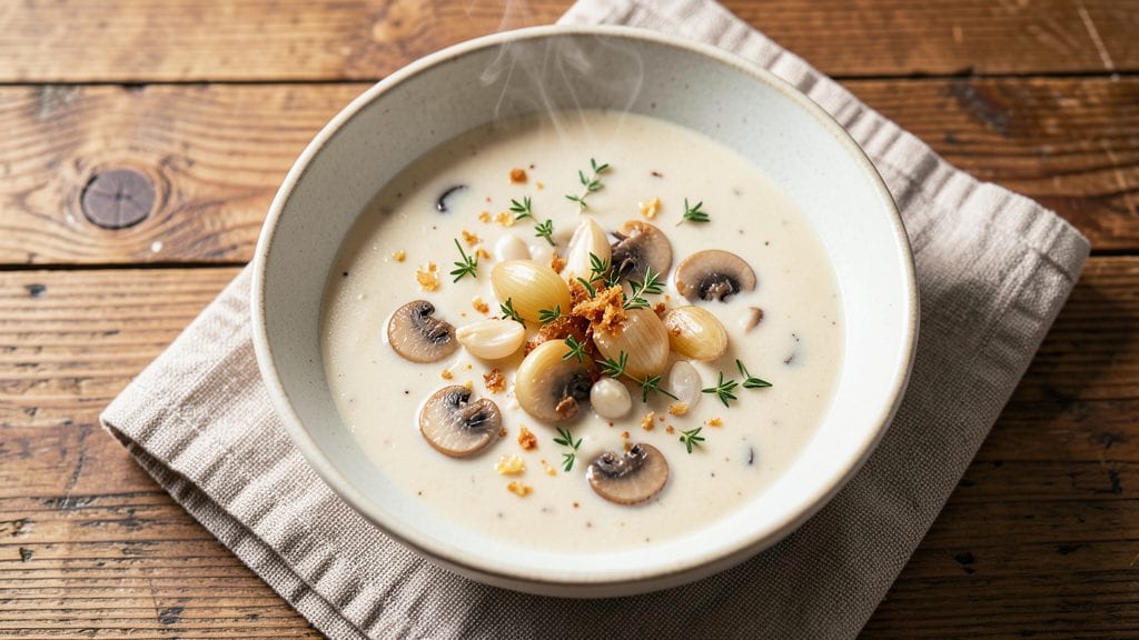 Cream of Mushroom Soup Sauce Recipe: Velvety Thickness With Umami Depth