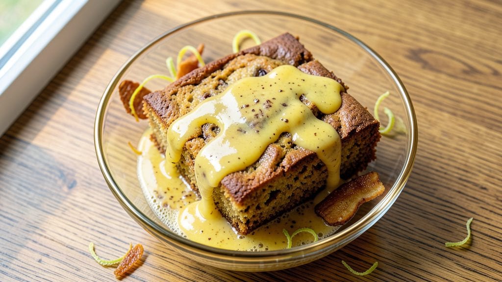 Ginger Cake with Lemon Sauce Recipe: Zesty Spice and Bright Citrus Balance