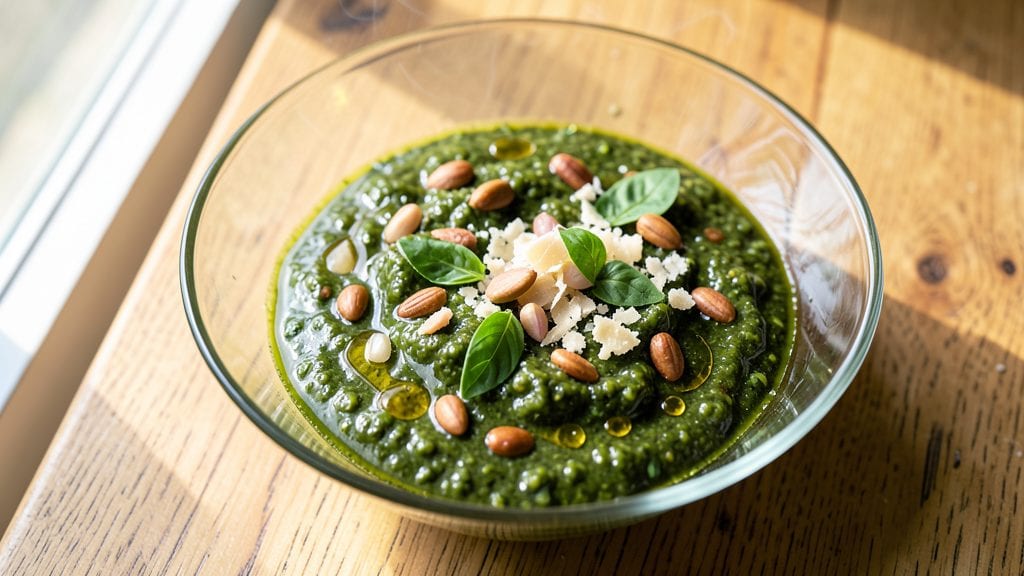 Martha Stewart's Pesto Sauce Recipe: Fresh Basil Brightness in Minutes