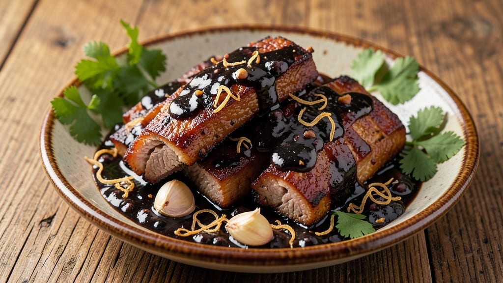 Steamed Spareribs With Black Bean Sauce Recipe: Silky Sauce Balances Sweet Heat